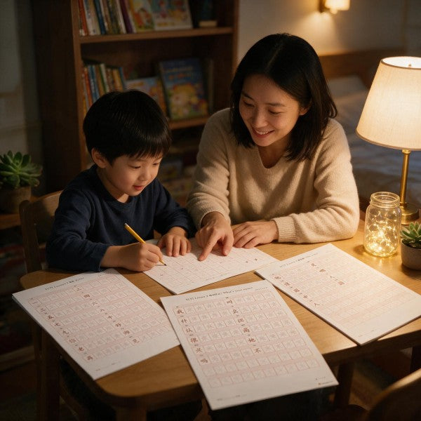 YCT 1 Chinese Character Tracing Worksheets PDF | Youth Chinese Test Level 1 Hanzi Practice Printables