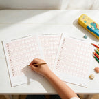 YCT Standard Course Book 5 Worksheets | YCT Level 4 Chinese Character Tracing Sheets, Printable Digital