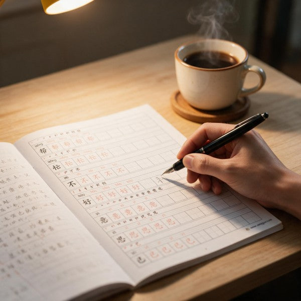 HSK 3.0 Level 2 Chinese Character Tracing Copybook PDF | Matches New HSK Course 2